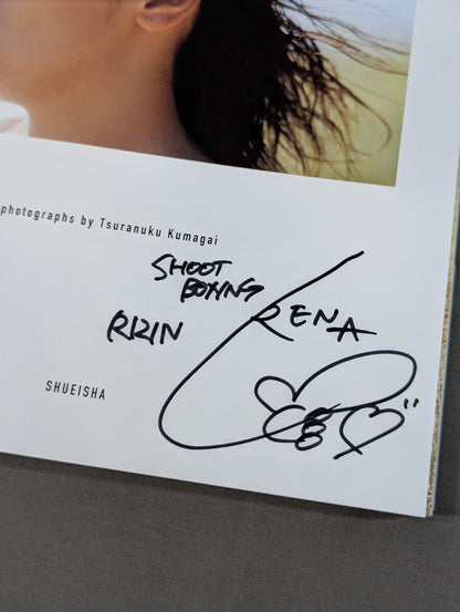 【hand signed autograph】 RENA Photobook RE:NA