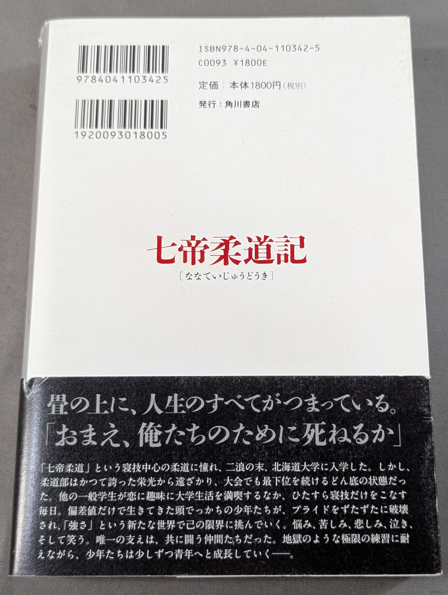 七帝柔道記