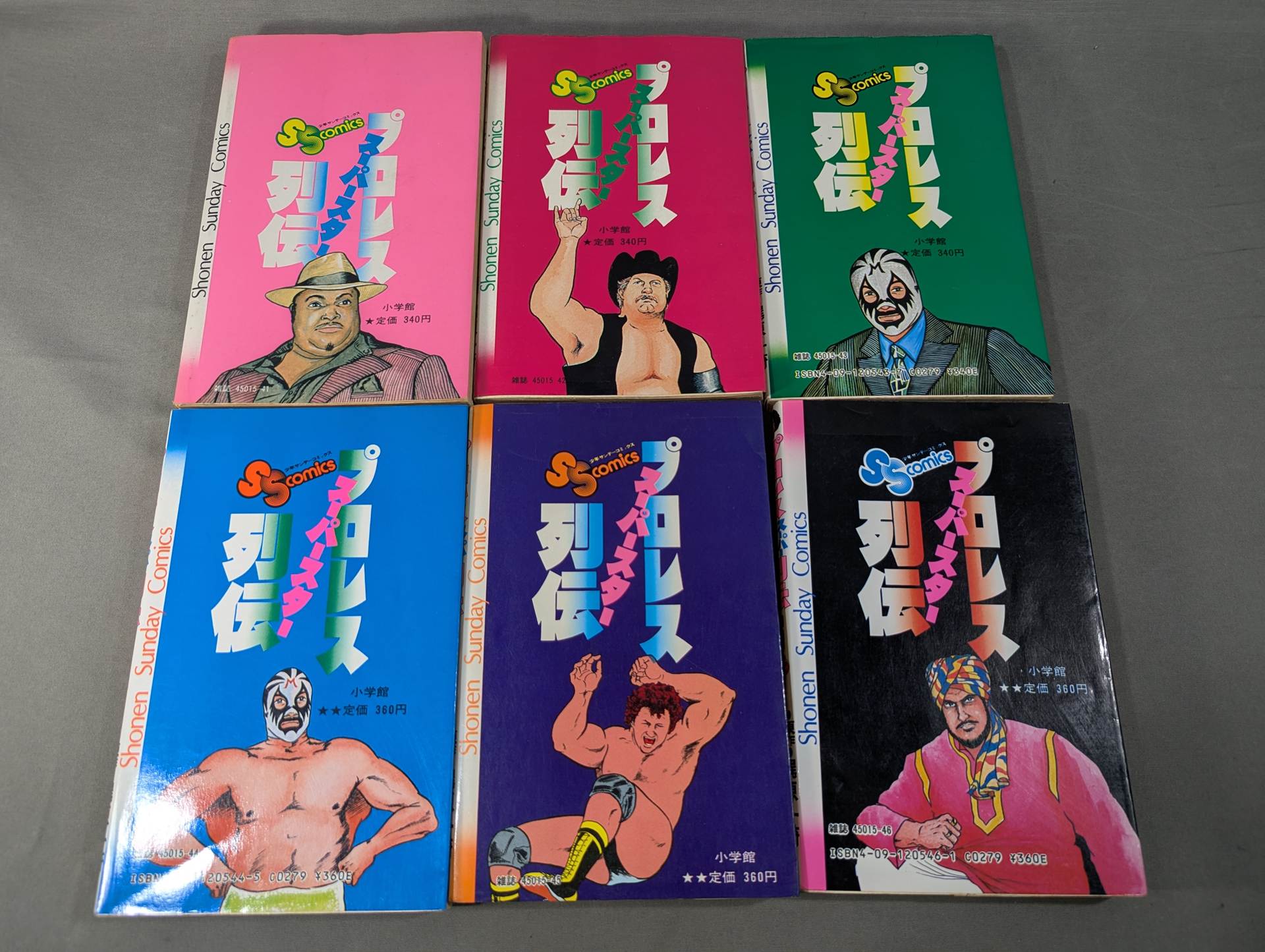 全17巻セット】プロレス スーパースター列伝 – 闘道館