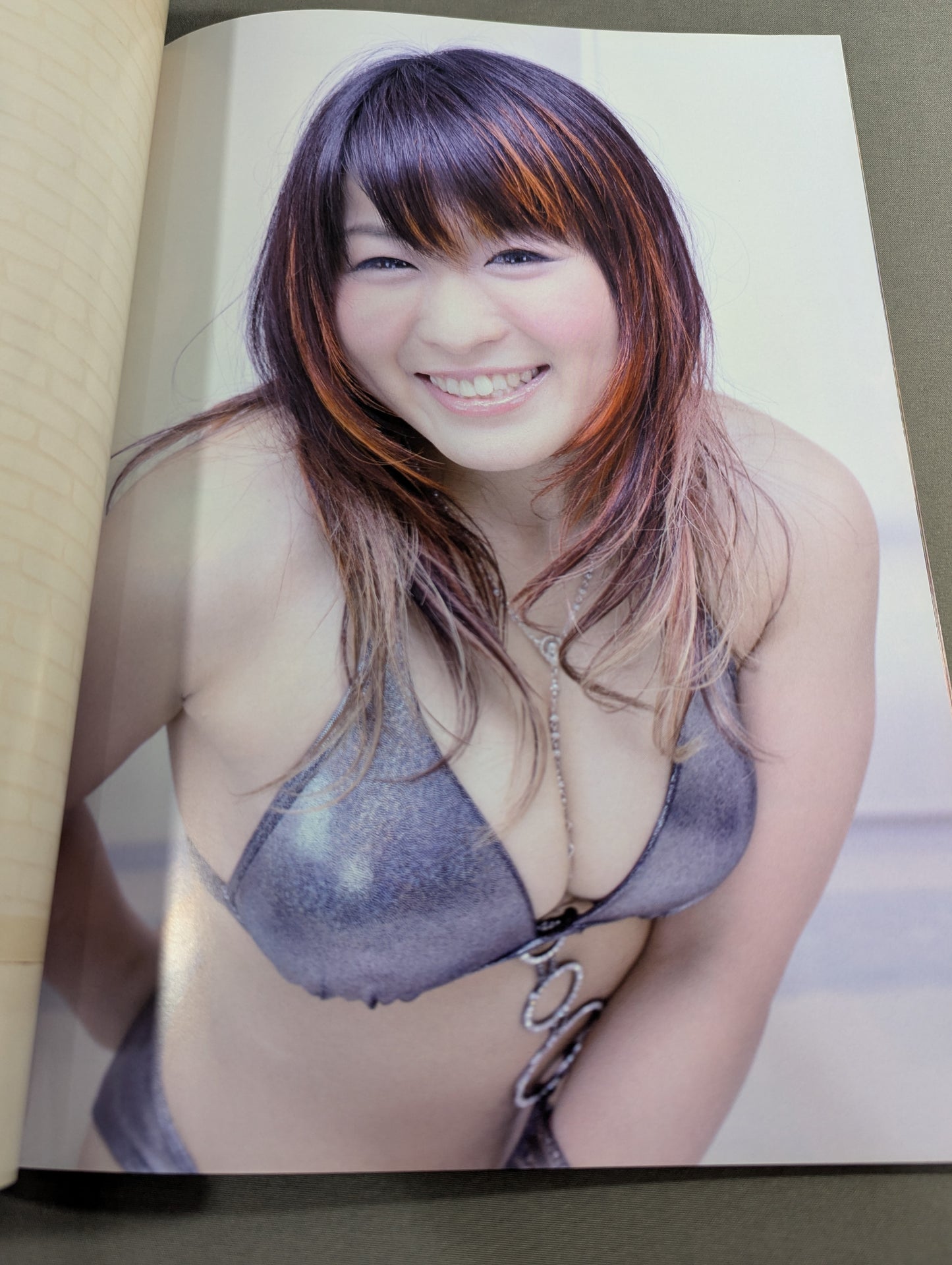 【Io Shirai (Iyo Sky) & IOTIC hand signed autograph A 】FOTOLIBRE de Mascara Numero.44