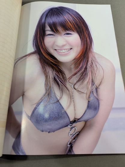 【Io Shirai (Iyo Sky) & IOTIC hand signed autograph A 】FOTOLIBRE de Mascara Numero.44