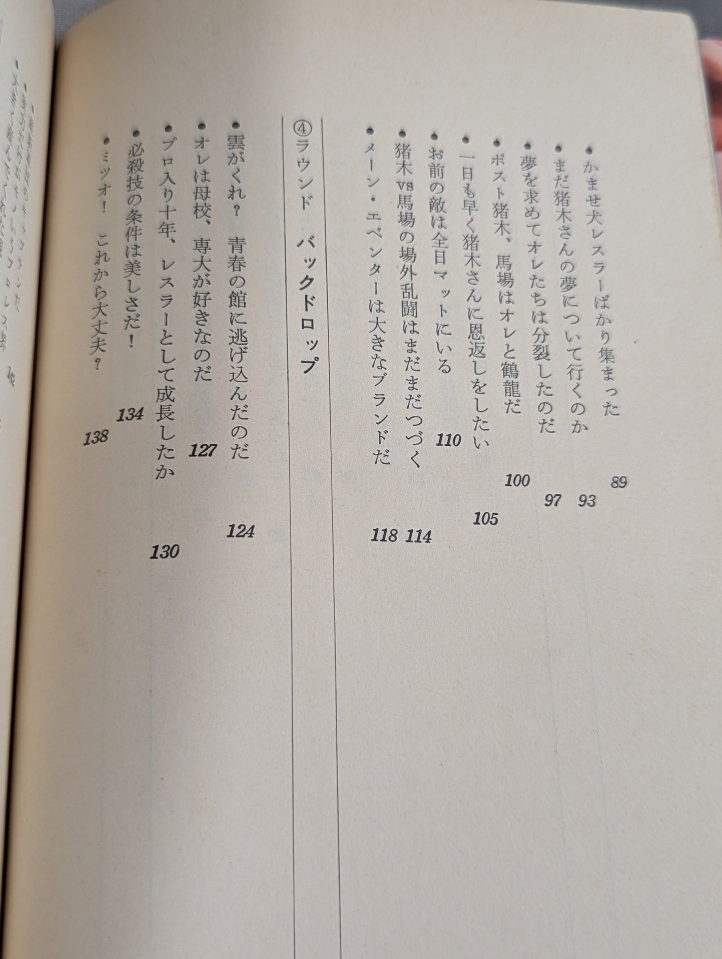 必殺ラリアット宣言 長州軍団の闘争