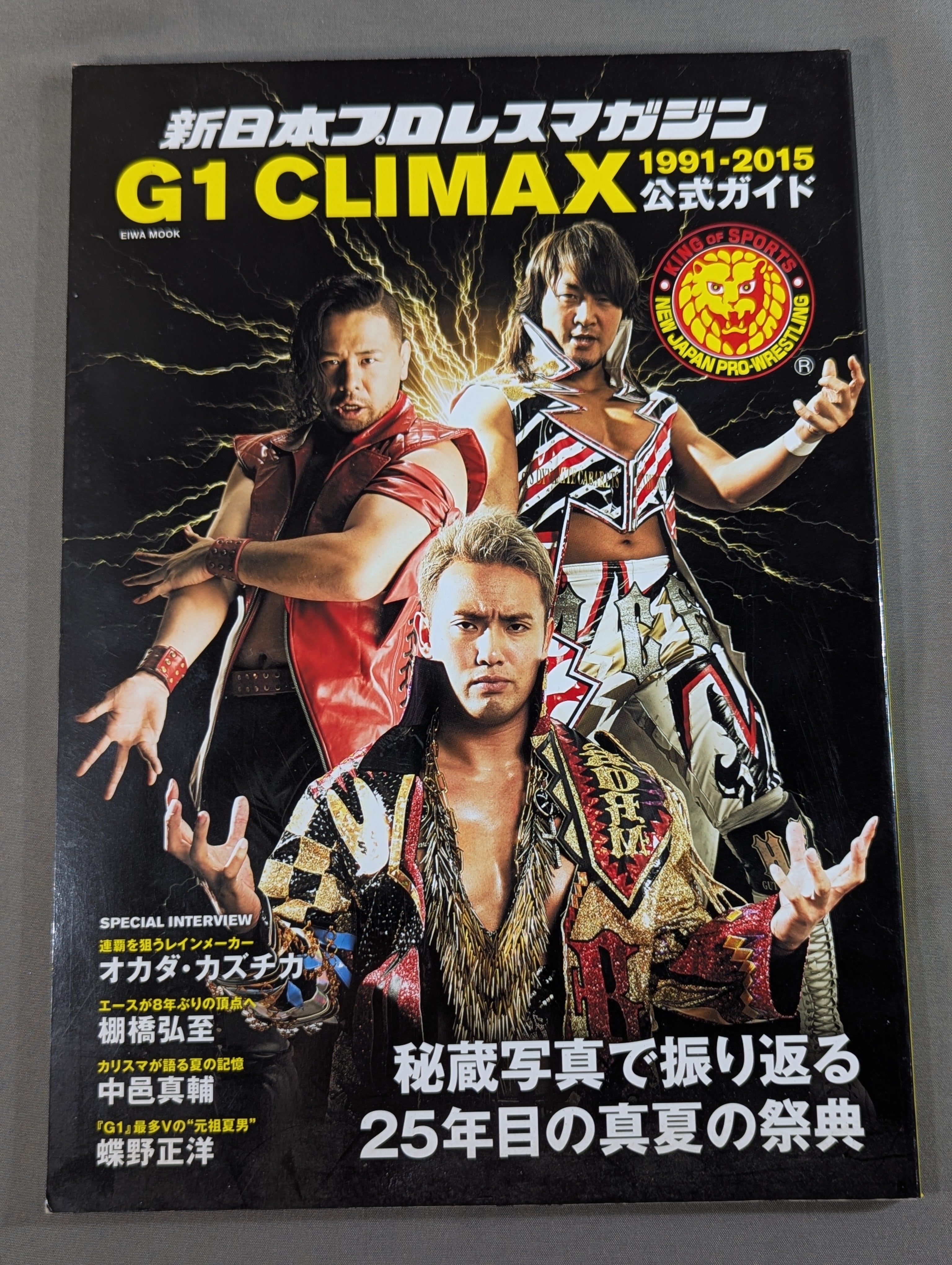 新日本プロレスマガジン G1 CLIMAX 1991-2015 公式ガイド – 闘道館