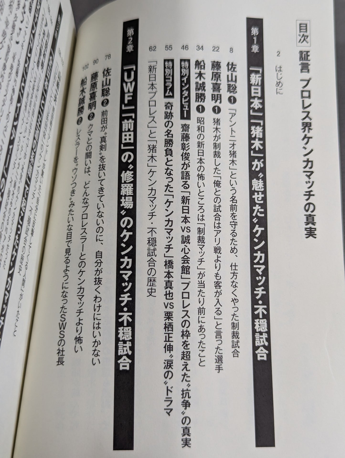 証言 プロレス界ケンカマッチの真実