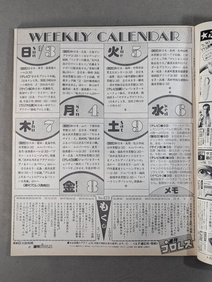 Weekly Pro Wrestling  423