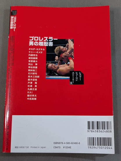 Resume of a pro wrestler man