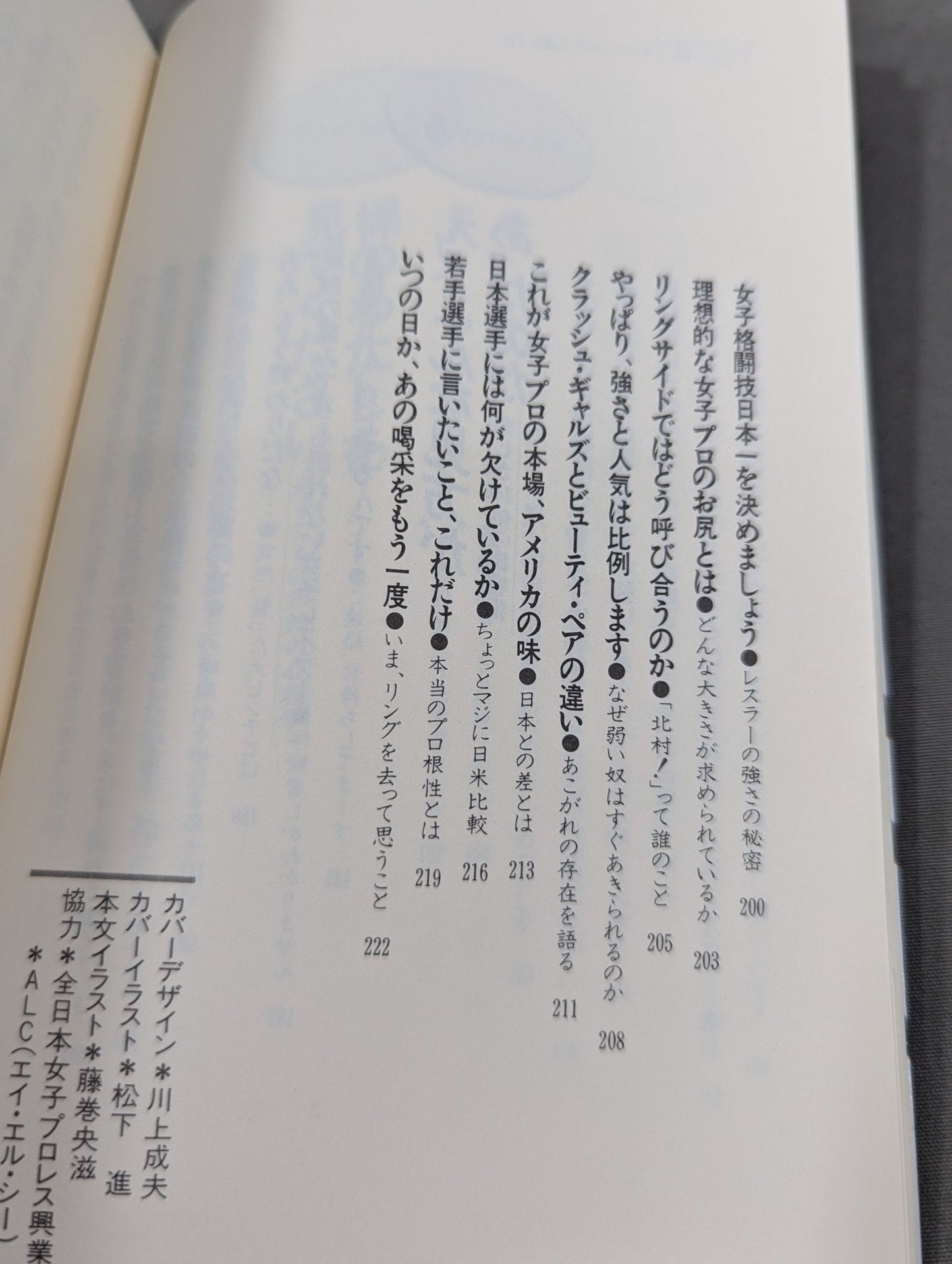 女子プロレス､ここまで喋っていいかしら