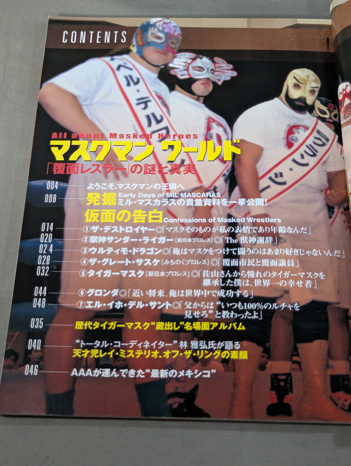 The Mystery and Truth of The Masked Man World "Masked Wrestler"