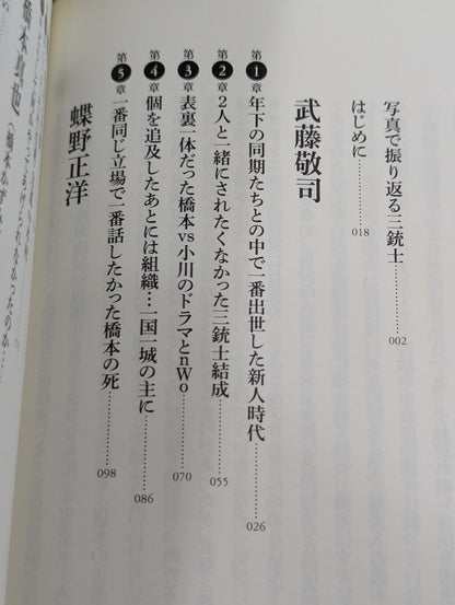 闘魂三銃士30年 今だから明かす武藤敬司、蝶野正洋、橋本真也、それぞれの生きざま