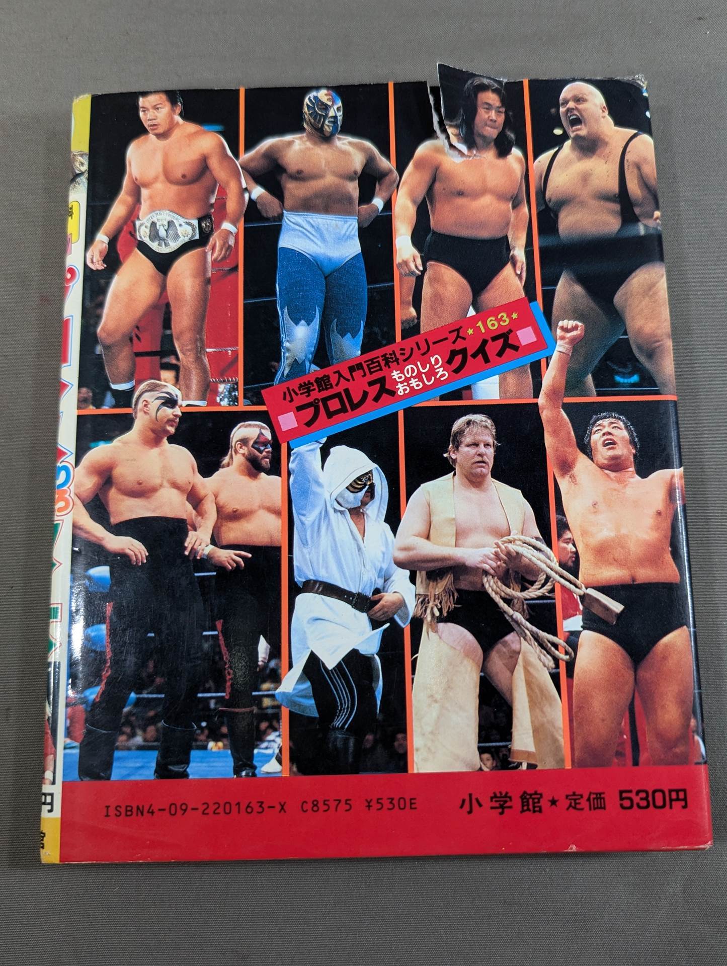 プロレス ものしりおもしろクイズ / 小学館入門百科シリーズ・163