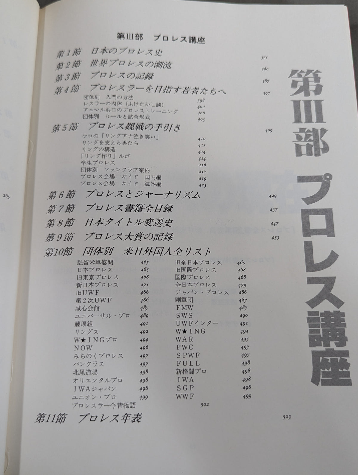 プロレス全書 ALL OF PRO－WRESTLING