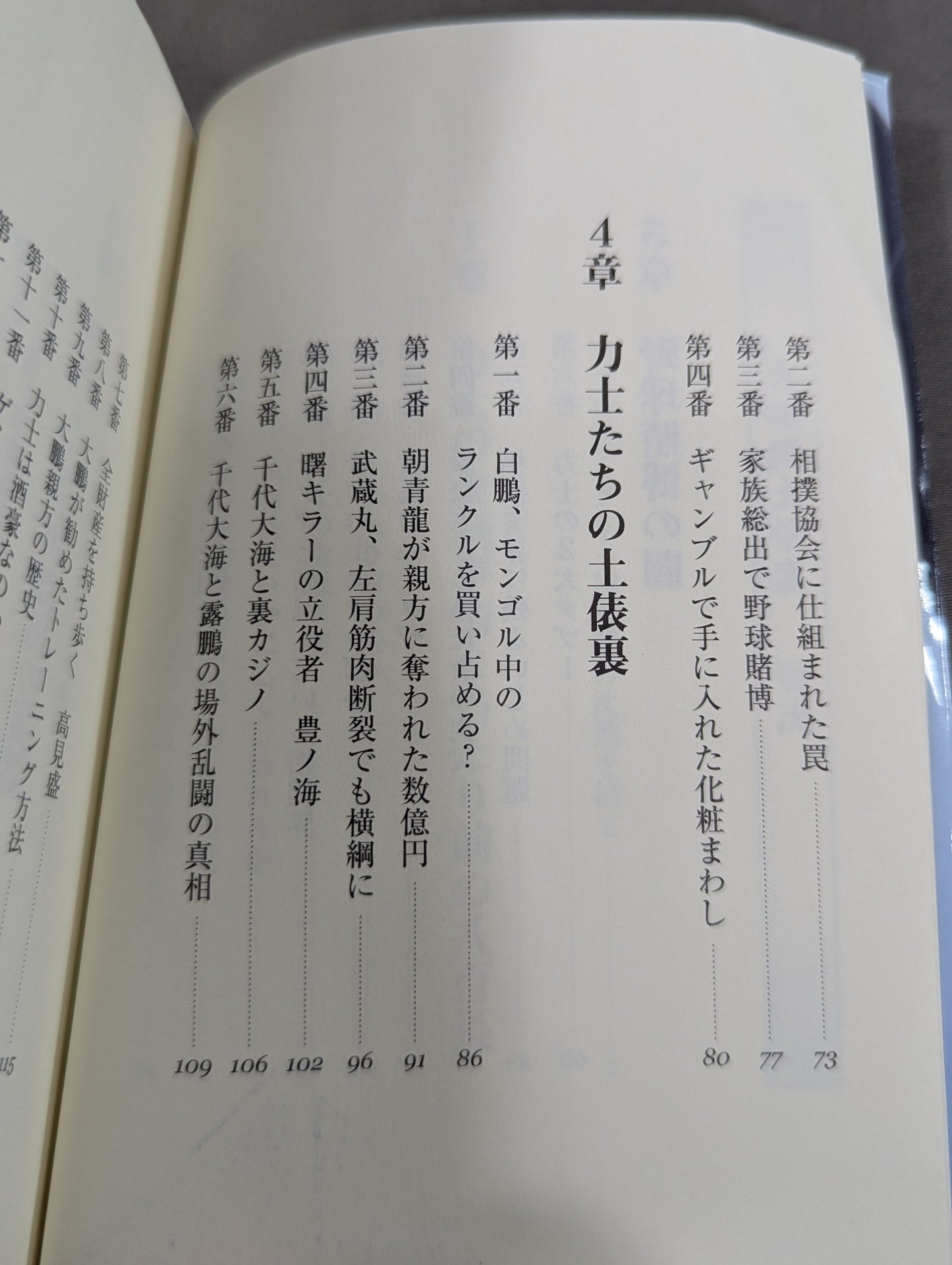 大相撲土俵裏