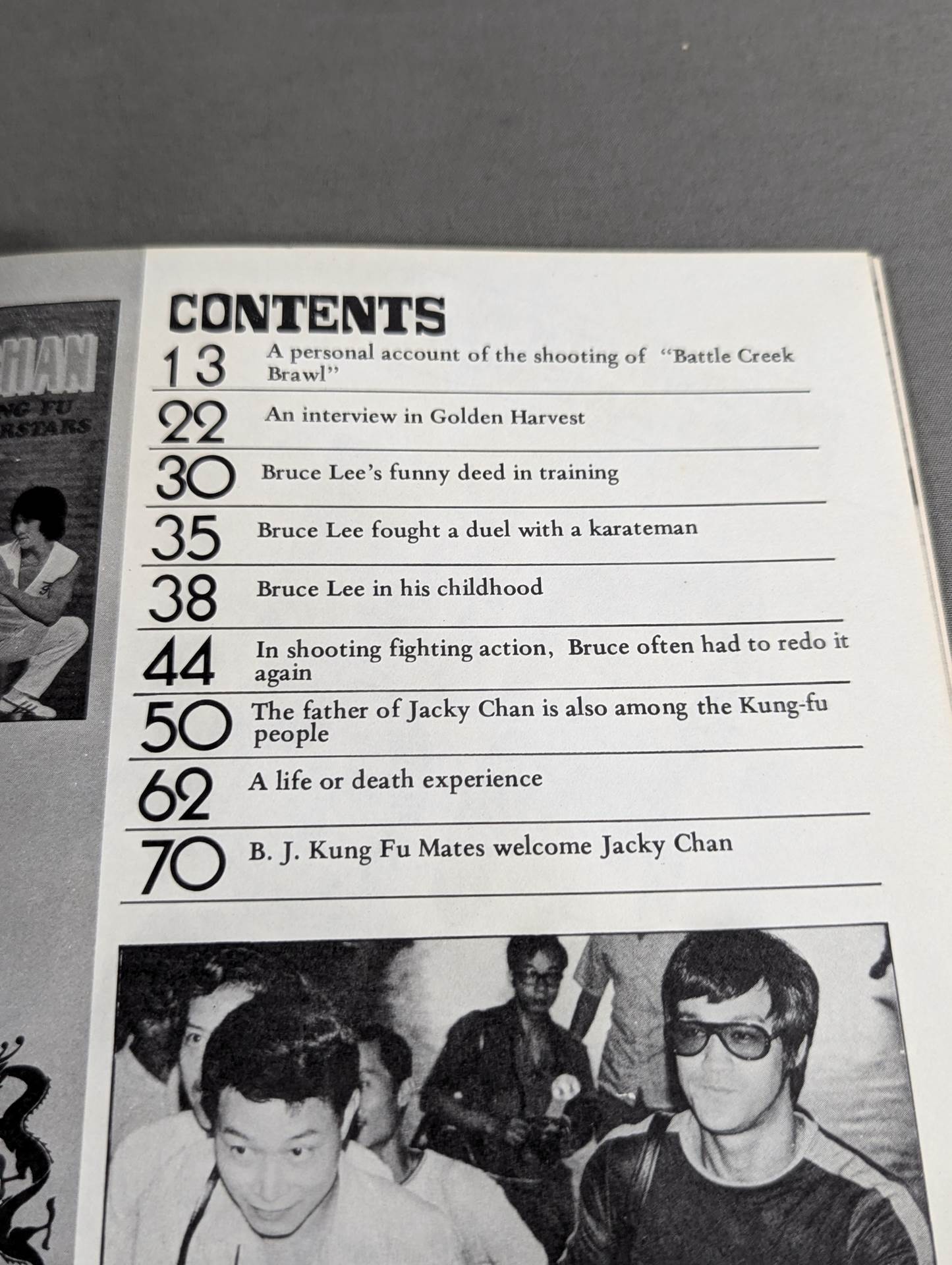 BRUCE LEE＆JACKY CHAN KUNG FU SUPERSTARS