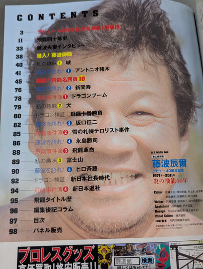 藤波辰爾 炎の飛龍40年 永久保存版 デビュー40周年記念