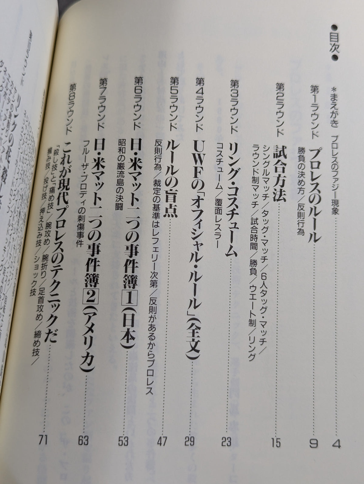 The Pro Wrestling '90 (2) Rules & Techniques