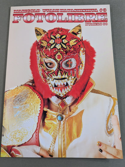 【Utami Hayashishita  hand signed autograph 】FOTOLIBRE de Mascara Numero.80