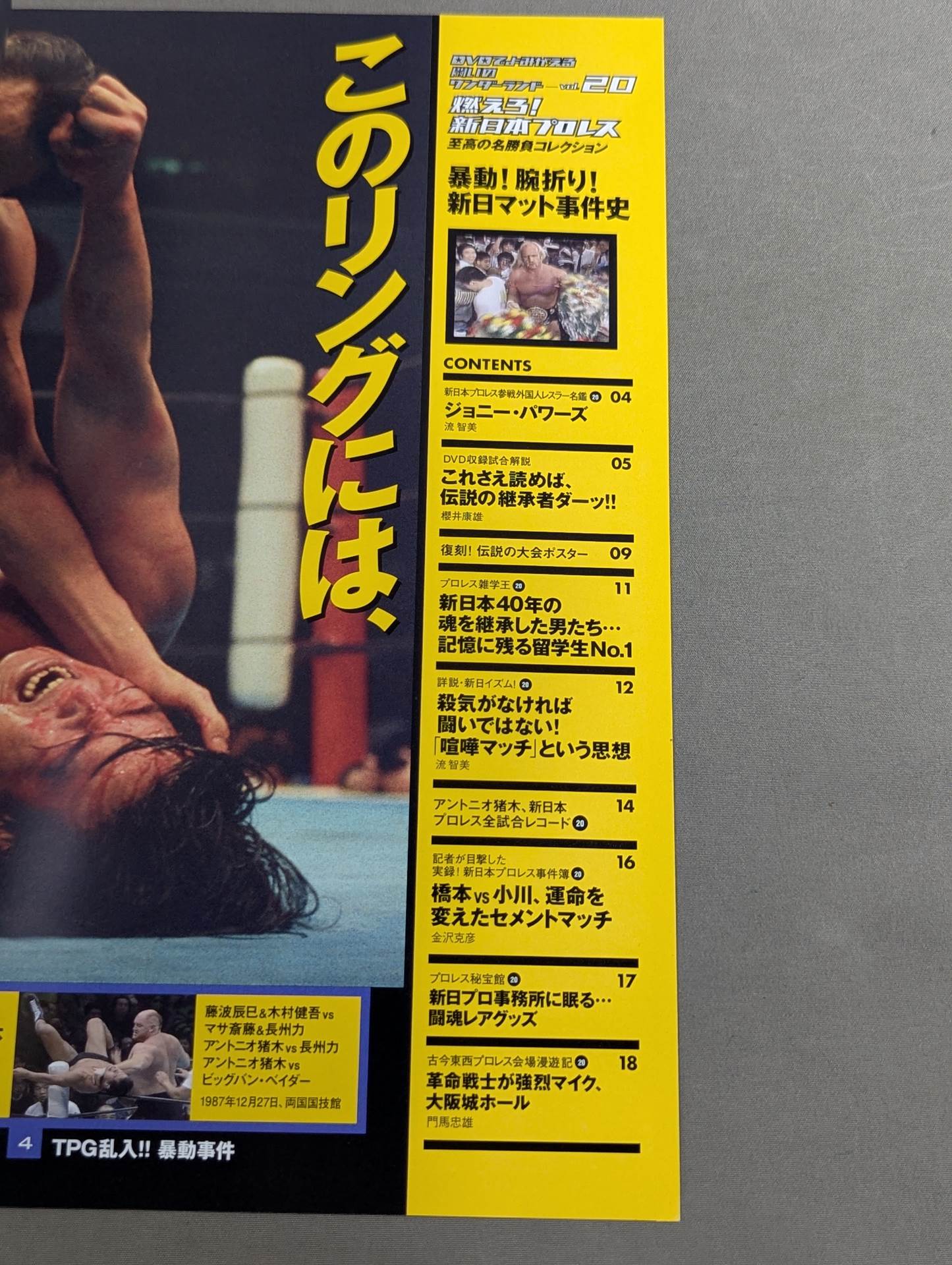 燃えろ!新日本プロレス vol.20 – 闘道館
