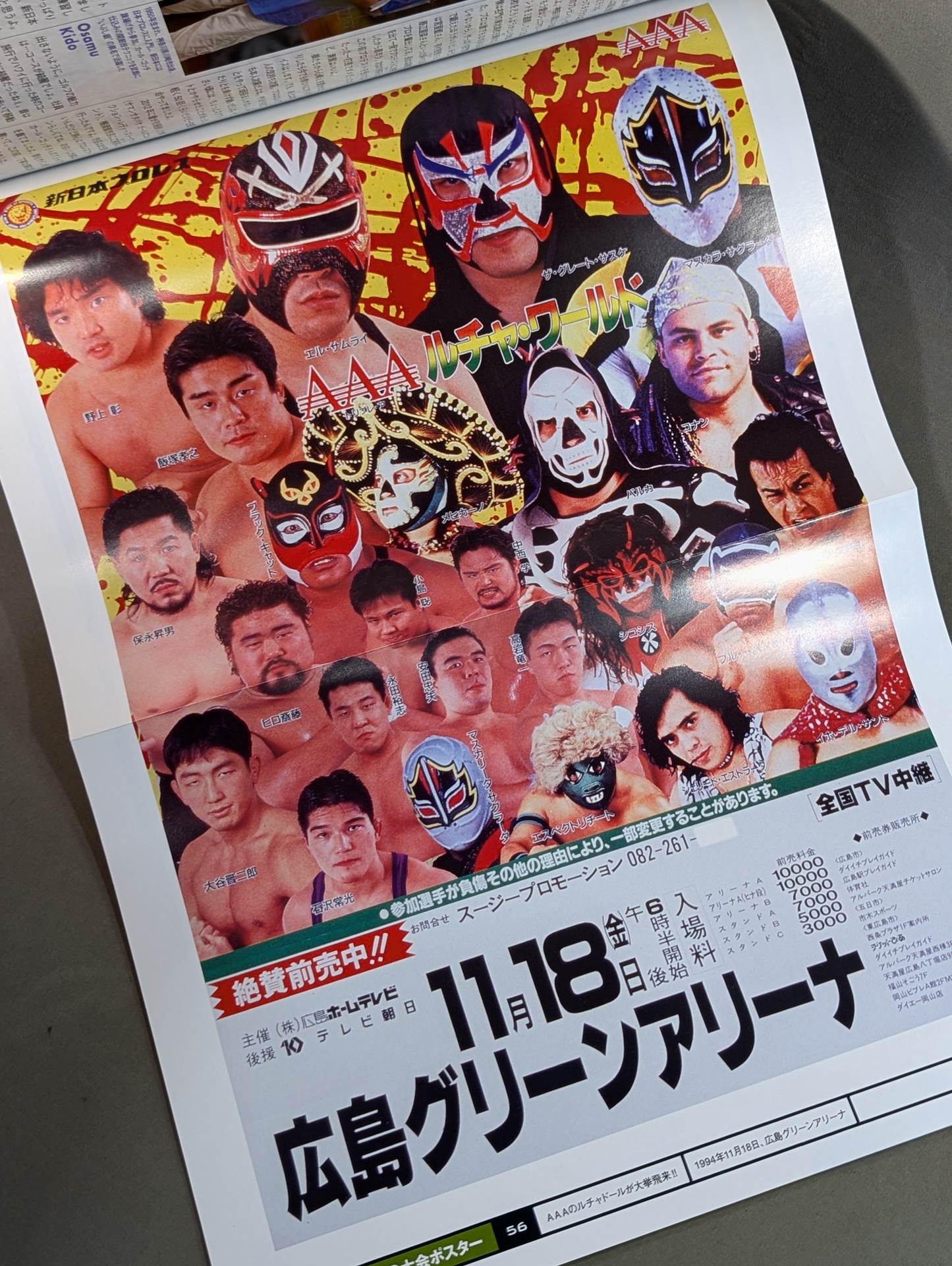 燃えろ!新日本プロレス vol.56 – 闘道館