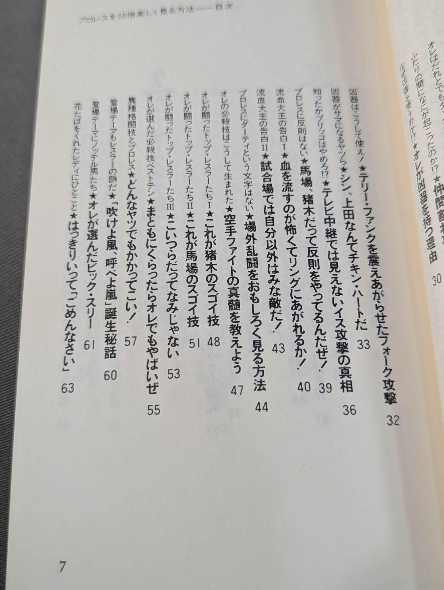 プロレスを10倍楽しく見る方法