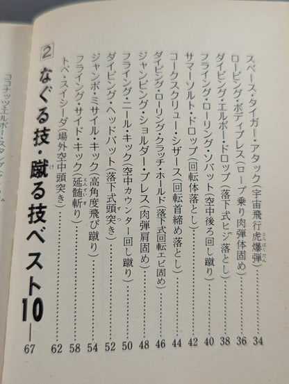 Bean Tanuki Book 174 Pro Wrestling  New Special Move BEST100