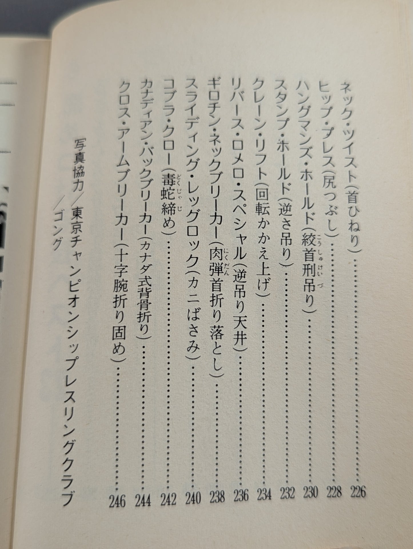 Bean Tanuki Book 174 Pro Wrestling  New Special Move BEST100