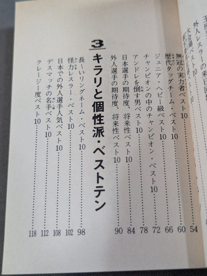 Mame Tanuki Book 194 Latest Edition Pro Wrestling  Anything Best Ten