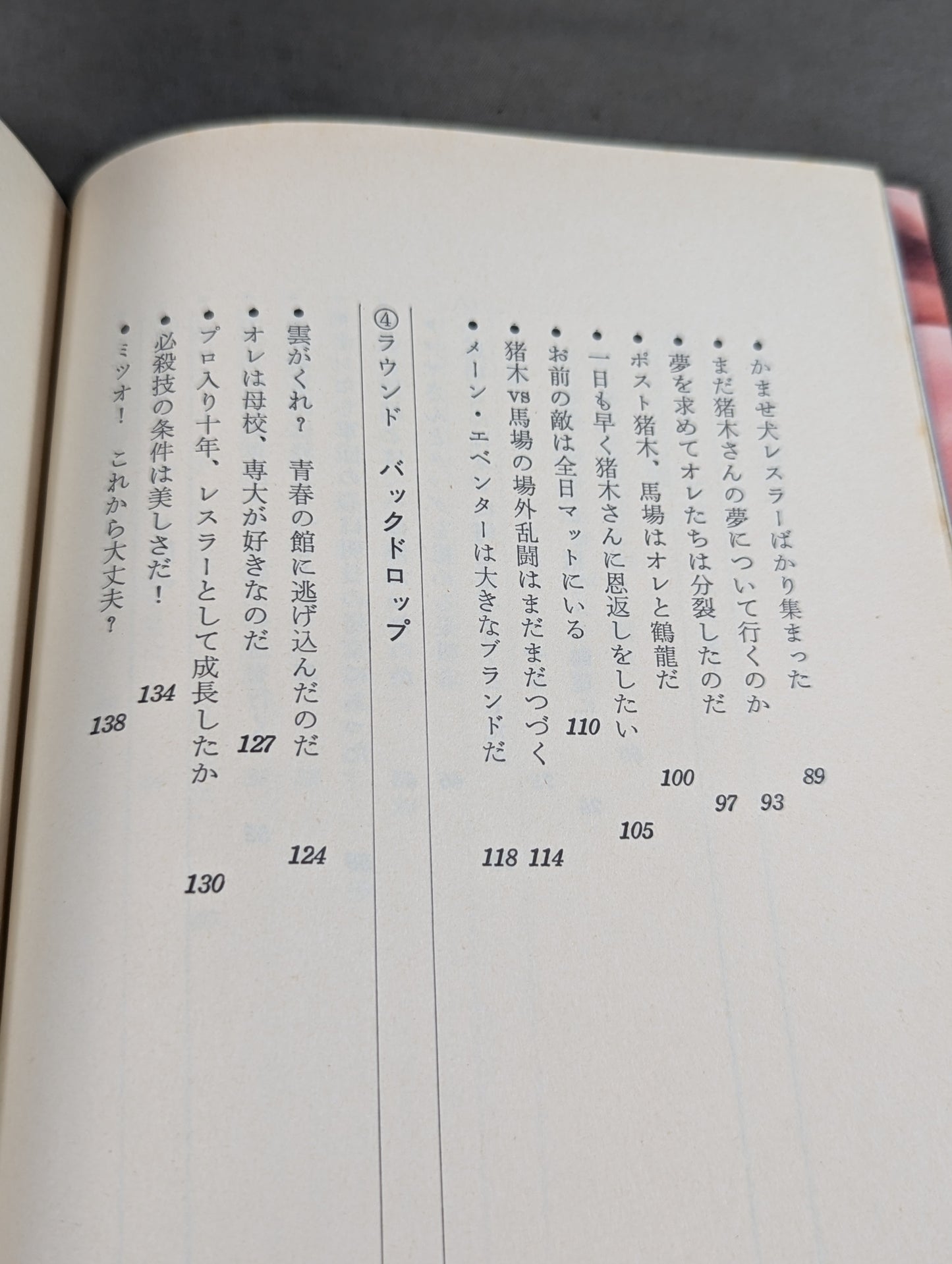 必殺ラリアット宣言 長州軍団の闘争