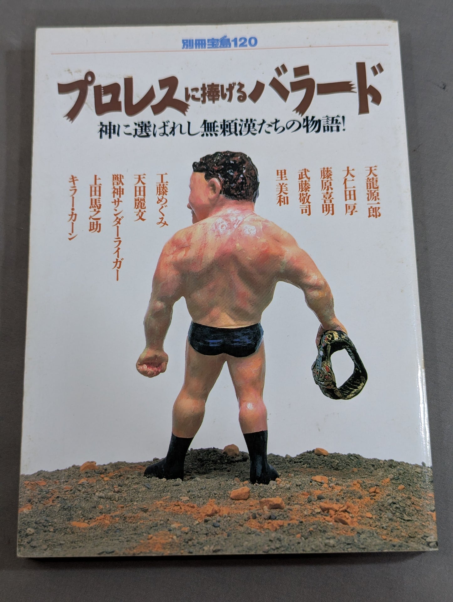 Bessatsu Takarajima 120 A ballad dedicated to Pro Wrestling  The story of God's chosen and unreliant people!