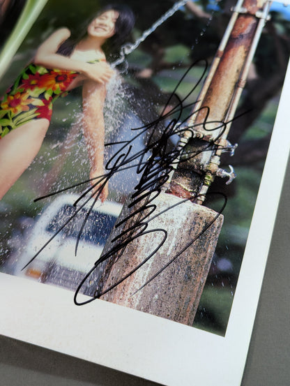 【hand signed autograph】 Takako Inoue photo Collection Sel:FISH Selfish