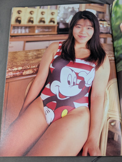 【hand signed autograph】 Takako Inoue photo Collection Sel:FISH Selfish