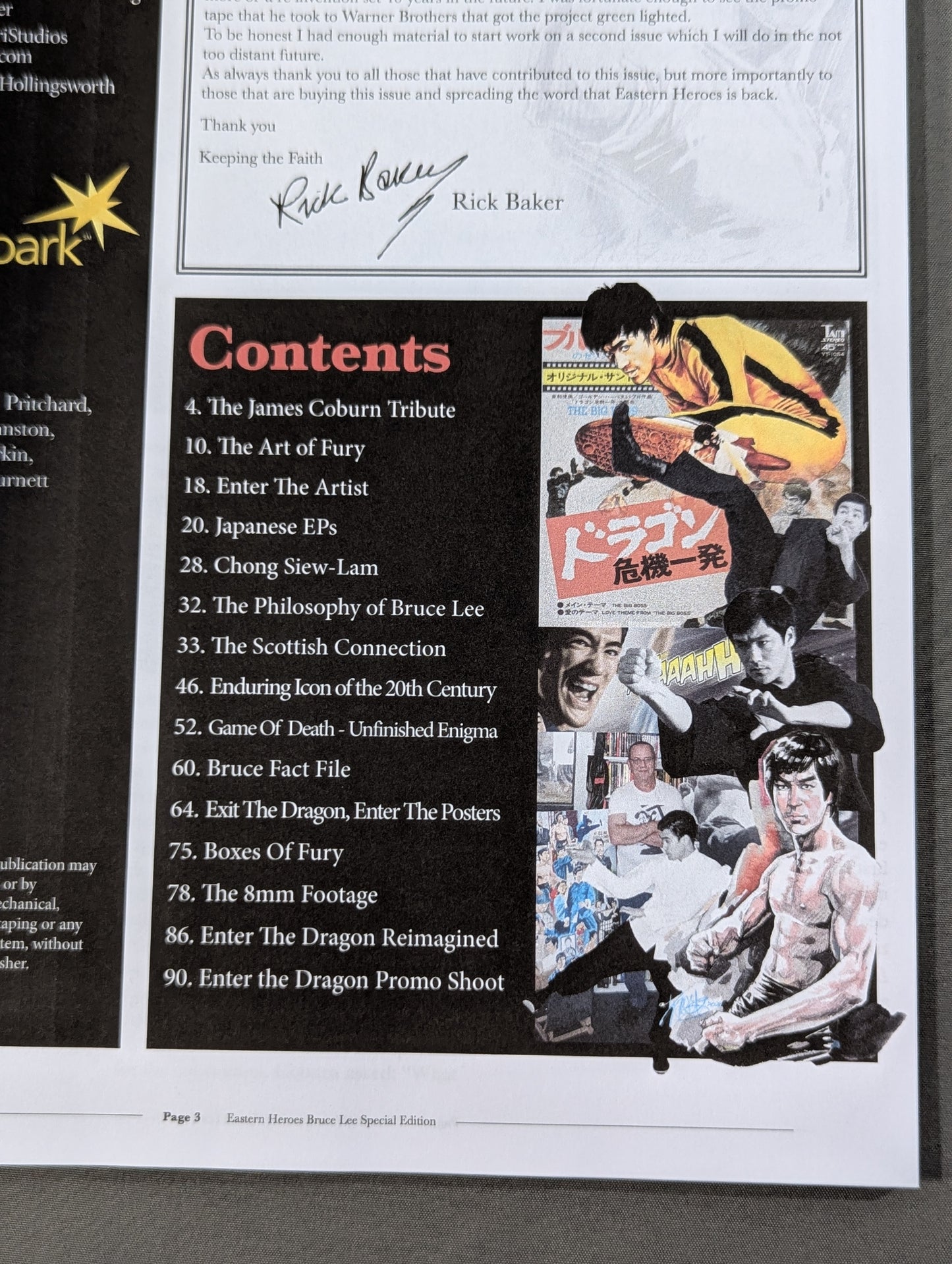EASTERN HEROES Bruce Lee SPECIAL EDITION