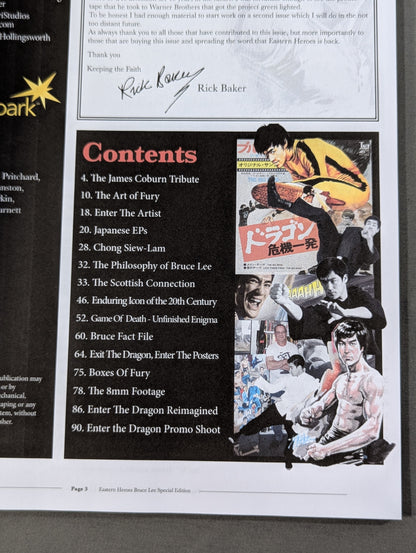 EASTERN HEROES Bruce Lee SPECIAL EDITION