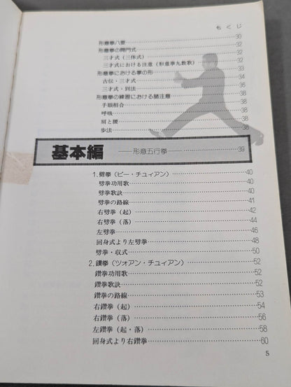 中国拳法 形意拳入門