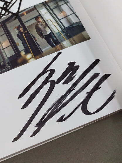 【Tanahashi & Iibushi hand signed autograph 】Shinsuke Nakamura ×Kazuchika Okada  Hiroshi Tanahashi ×Kota Ibushi  photo  collection "Be"