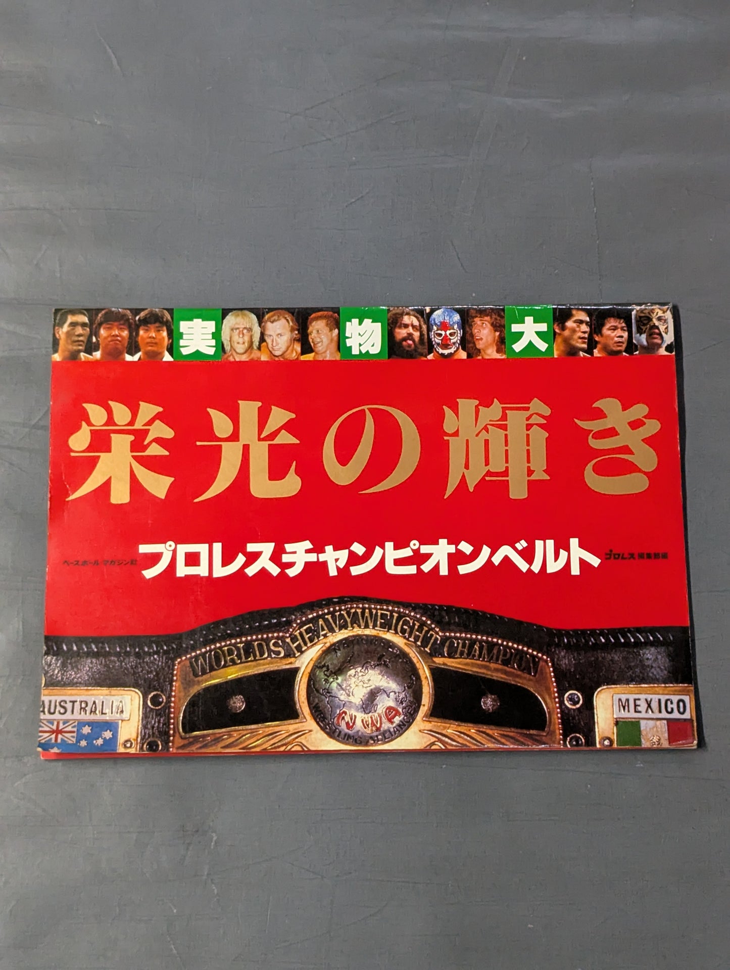 ★ Life-size ★ glorious Pro Wrestling Championship Belt