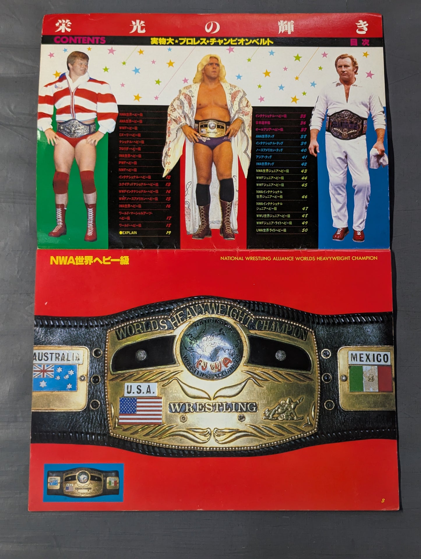 ★ Life-size ★ glorious Pro Wrestling Championship Belt