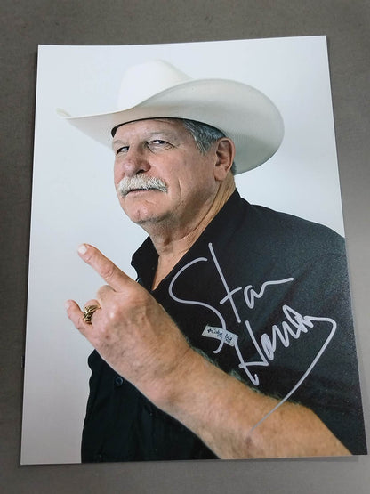[Hand signed autograph  & signed photo ] The sun rises again. When to fight against a man's pull