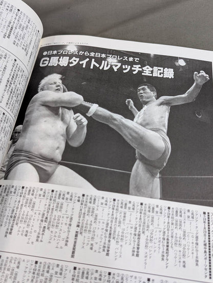 ジャイアント馬場 引退記念 ありがとう王道16文!!
