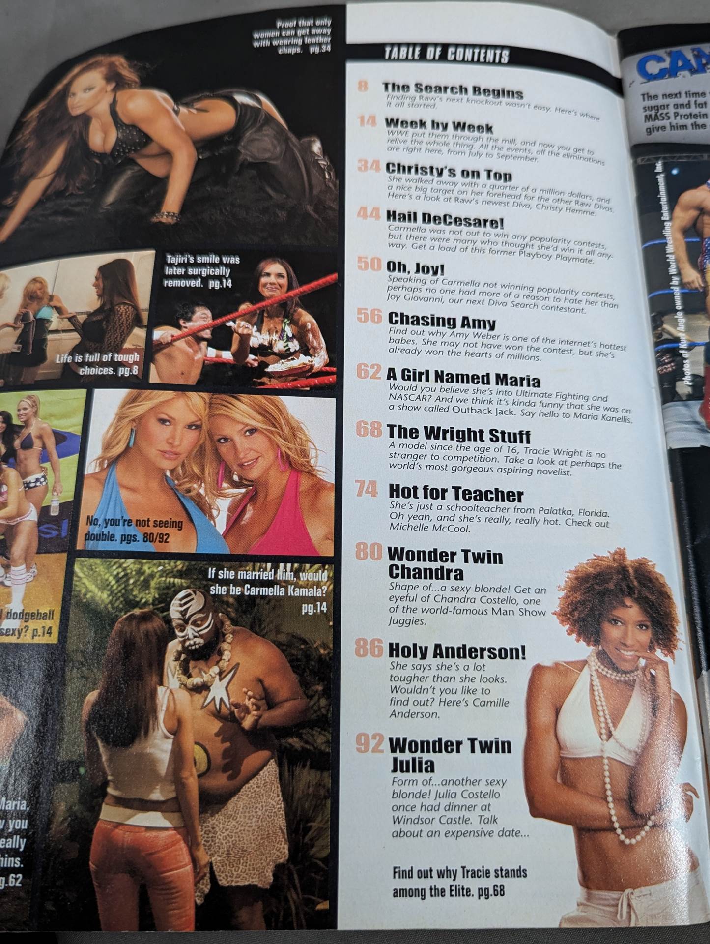 WWE DIVAS  / CRISTY ROCKS!