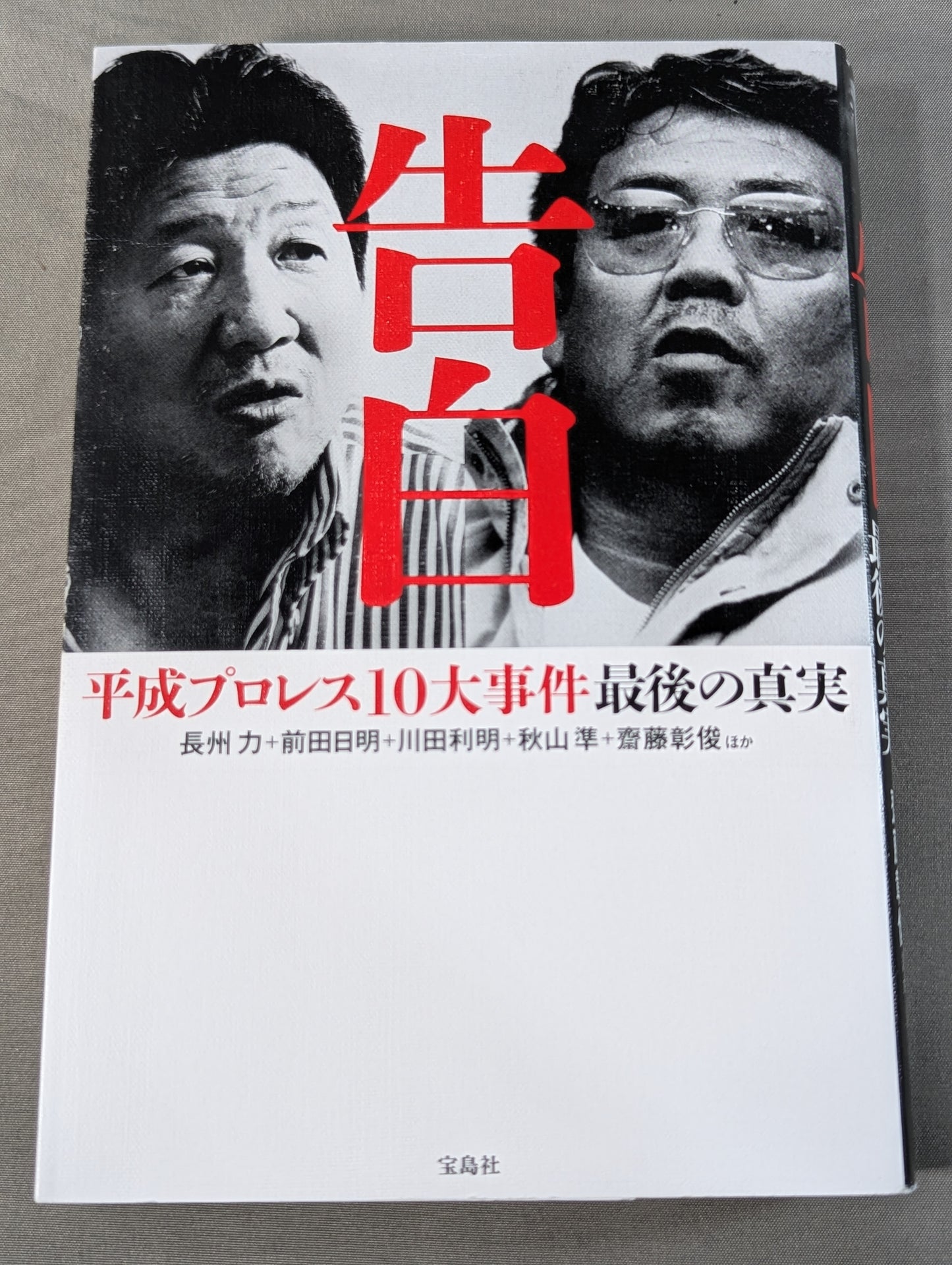 告白 平成プロレス10大事件 最後の真実