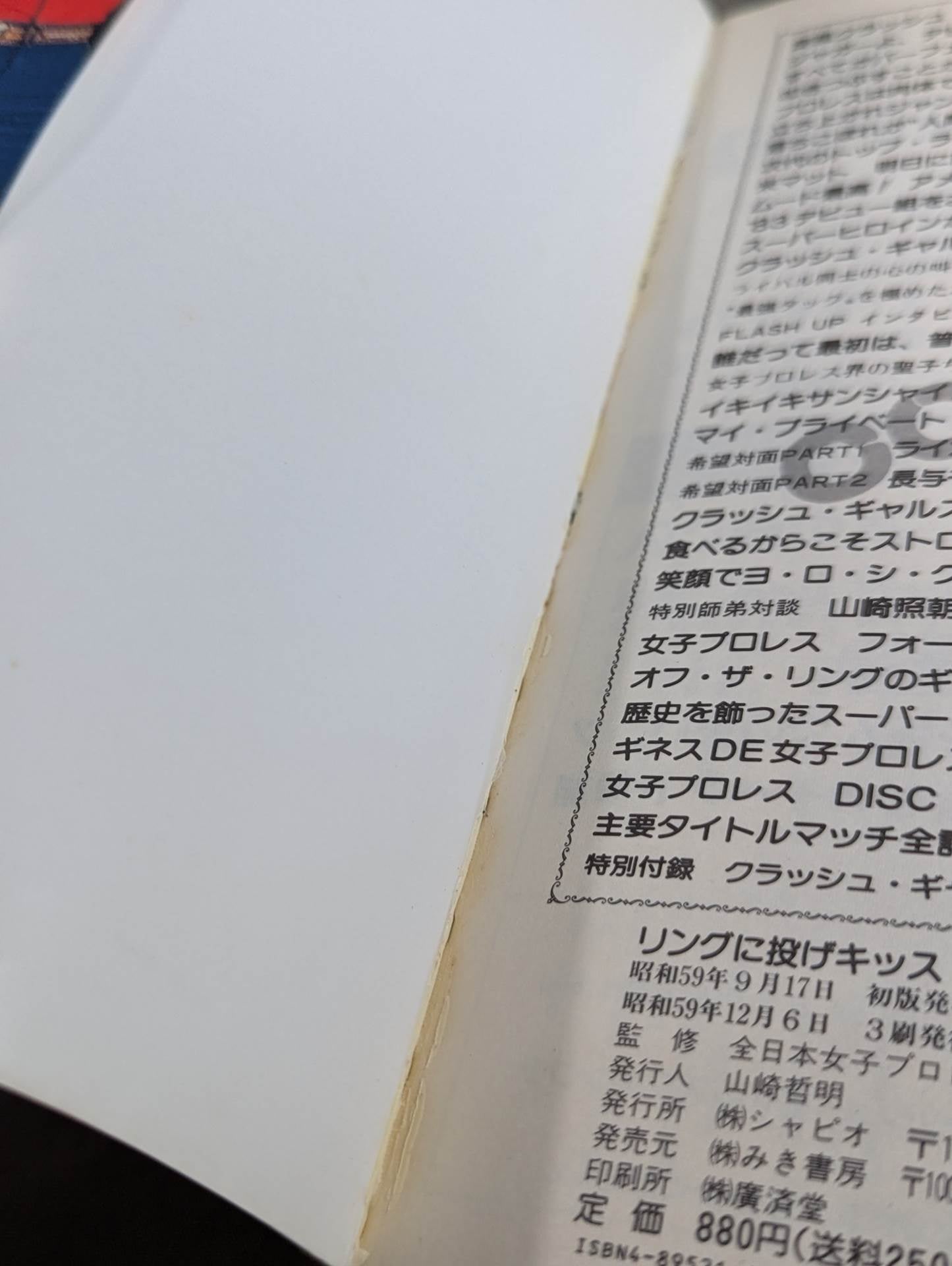 リングに投げキッス 女子プロレス30周年記念エキサイティング・グラフィティ