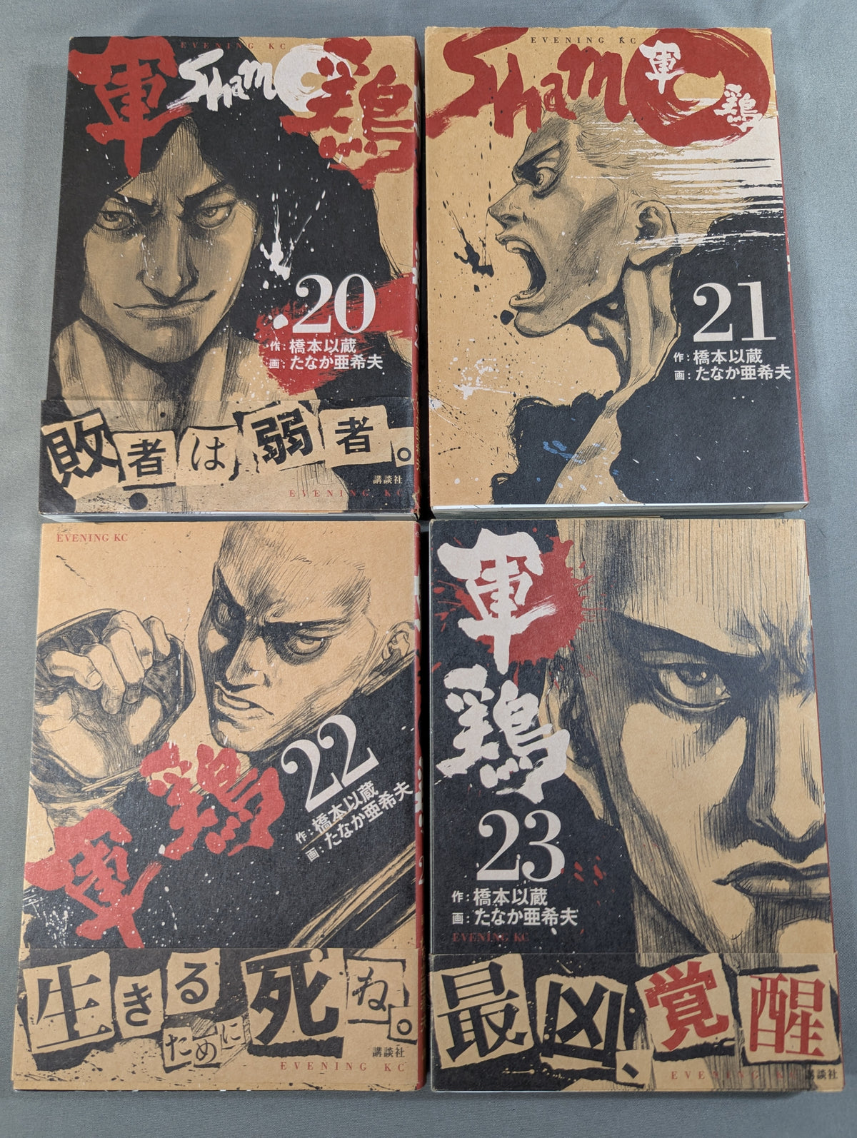 【講談社版・全34巻 22冊セット】 軍鶏