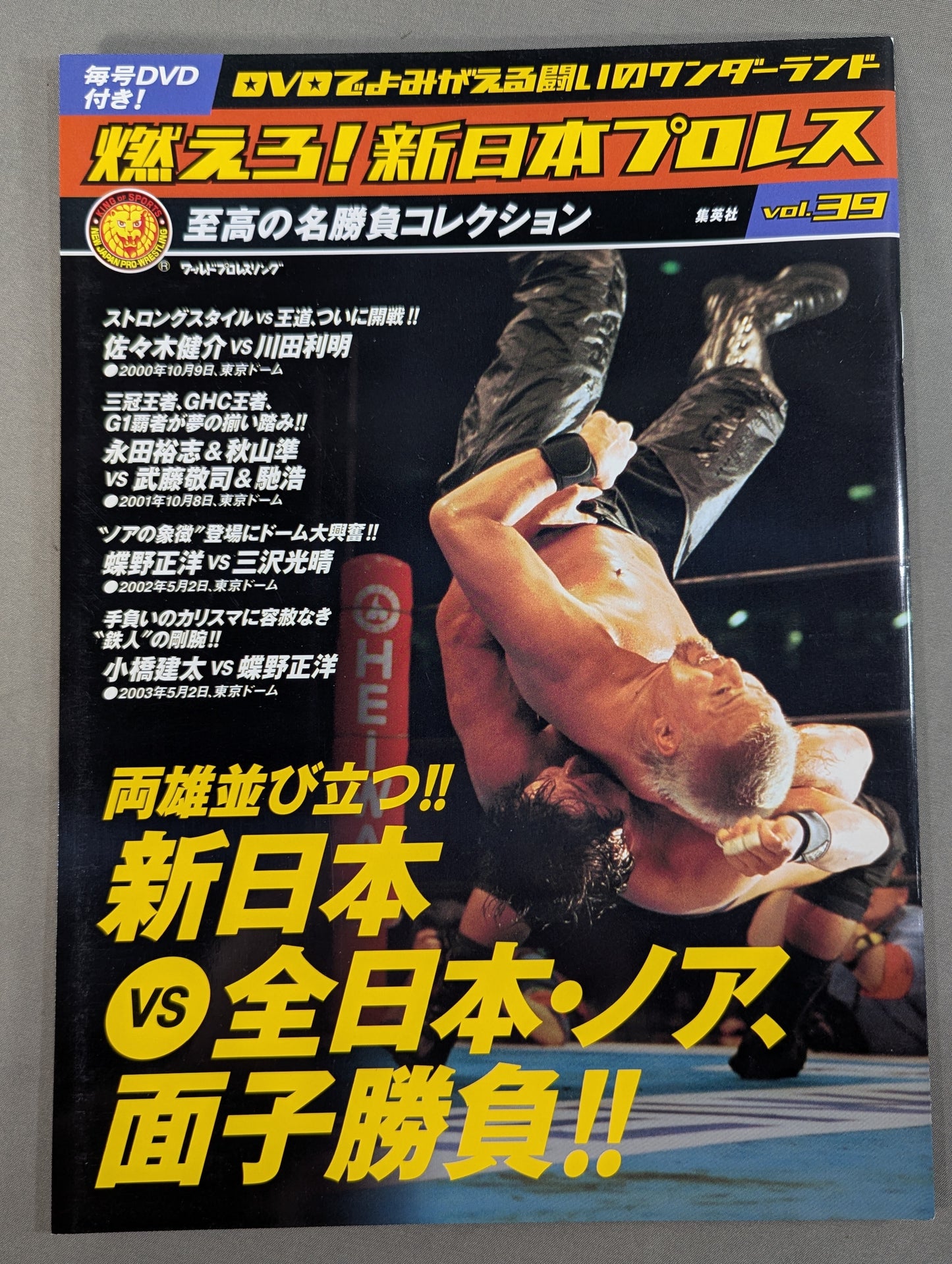Burn! New Japan Pro Wrestling  vol.39