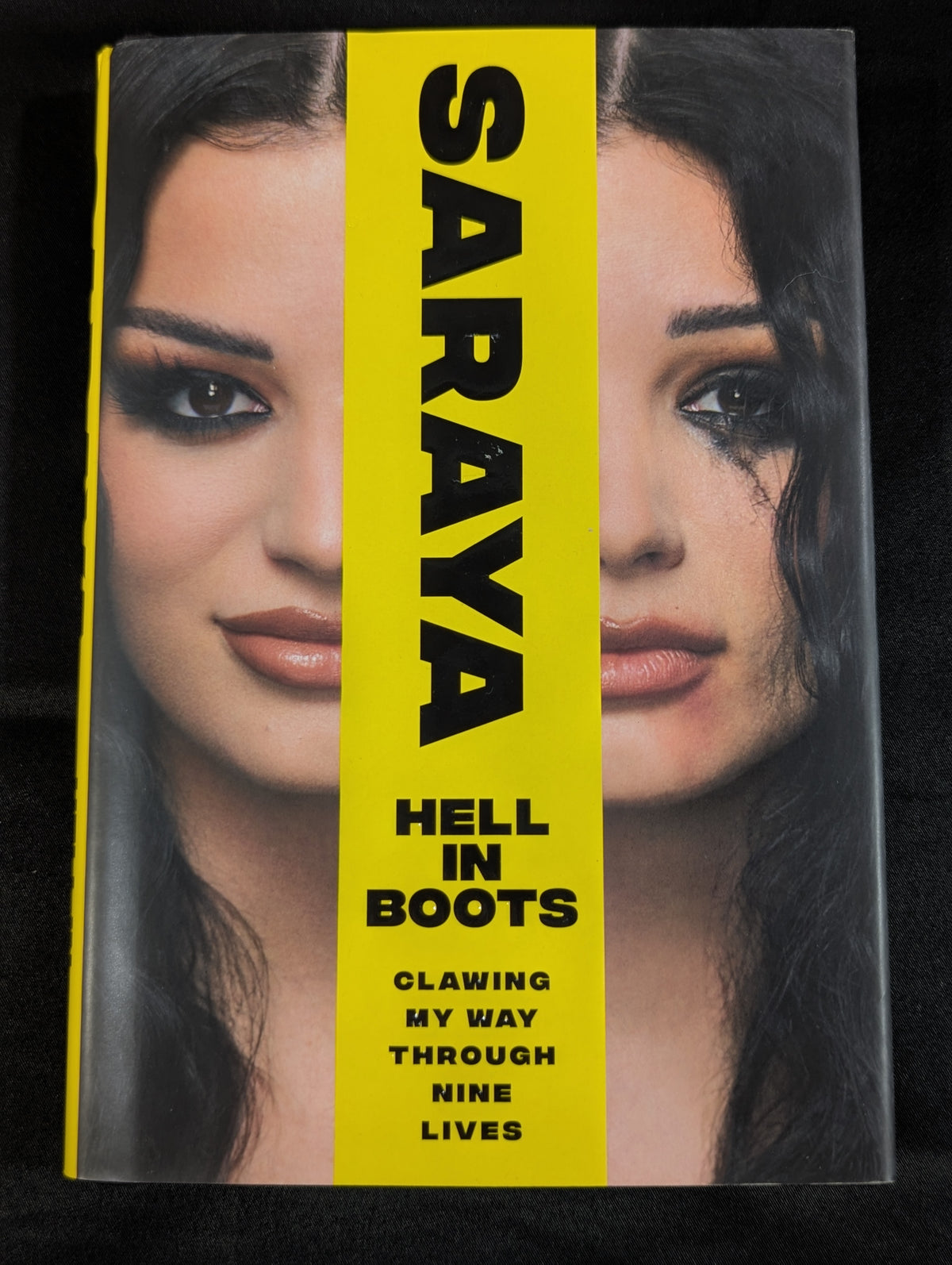 [Saraya (Paige) hand signed autograph ] Hell in Boots: Clawing My Way Through Nine Lives