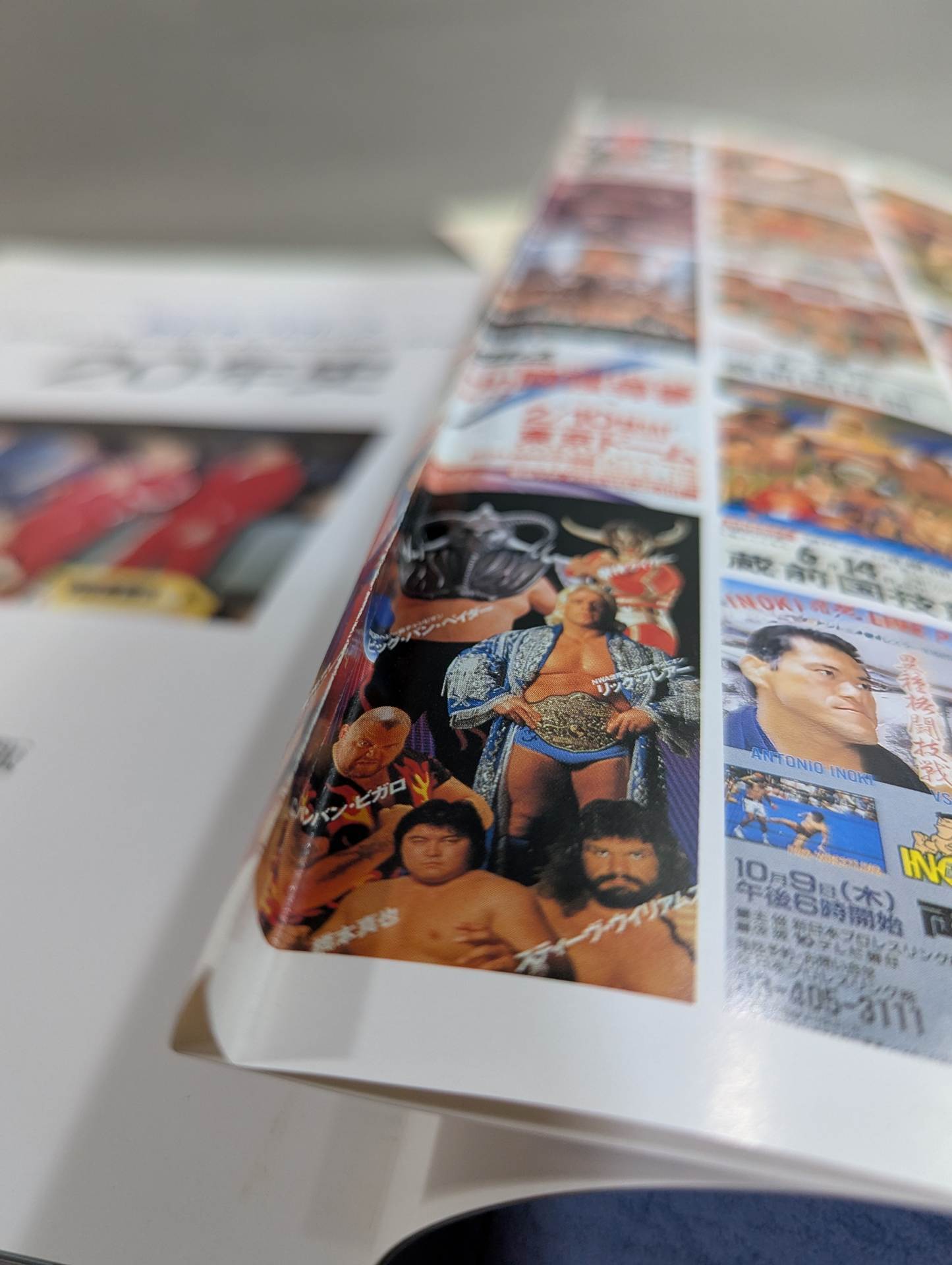 New Japan Pro Wrestling  20 Years History 20th Anniversary Collector's Edition