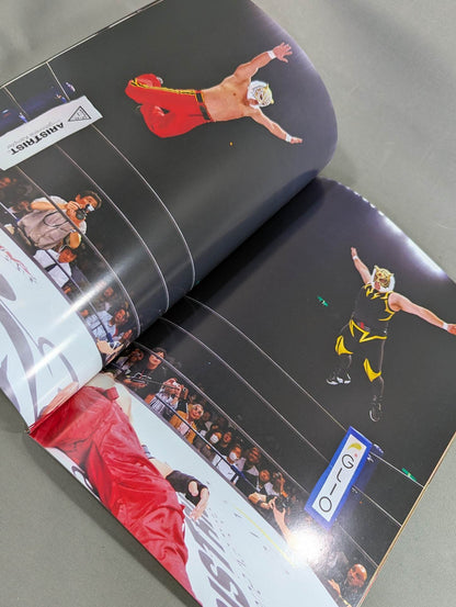 [4th  Tiger Mask hand signed autograph 】FOTOLIBRE de Mascara Numero.21