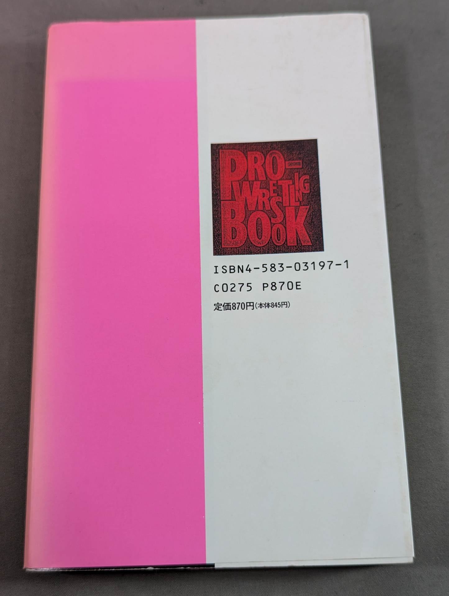 THE Pro Wrestling Book No.6 Yamamo Kaku Talking