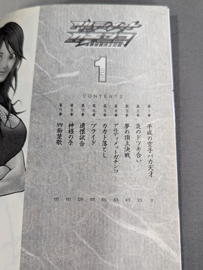 [Complete 5-Volume Set] Ultimate Gachinko: The Legend of the Mixed Martial Arts King