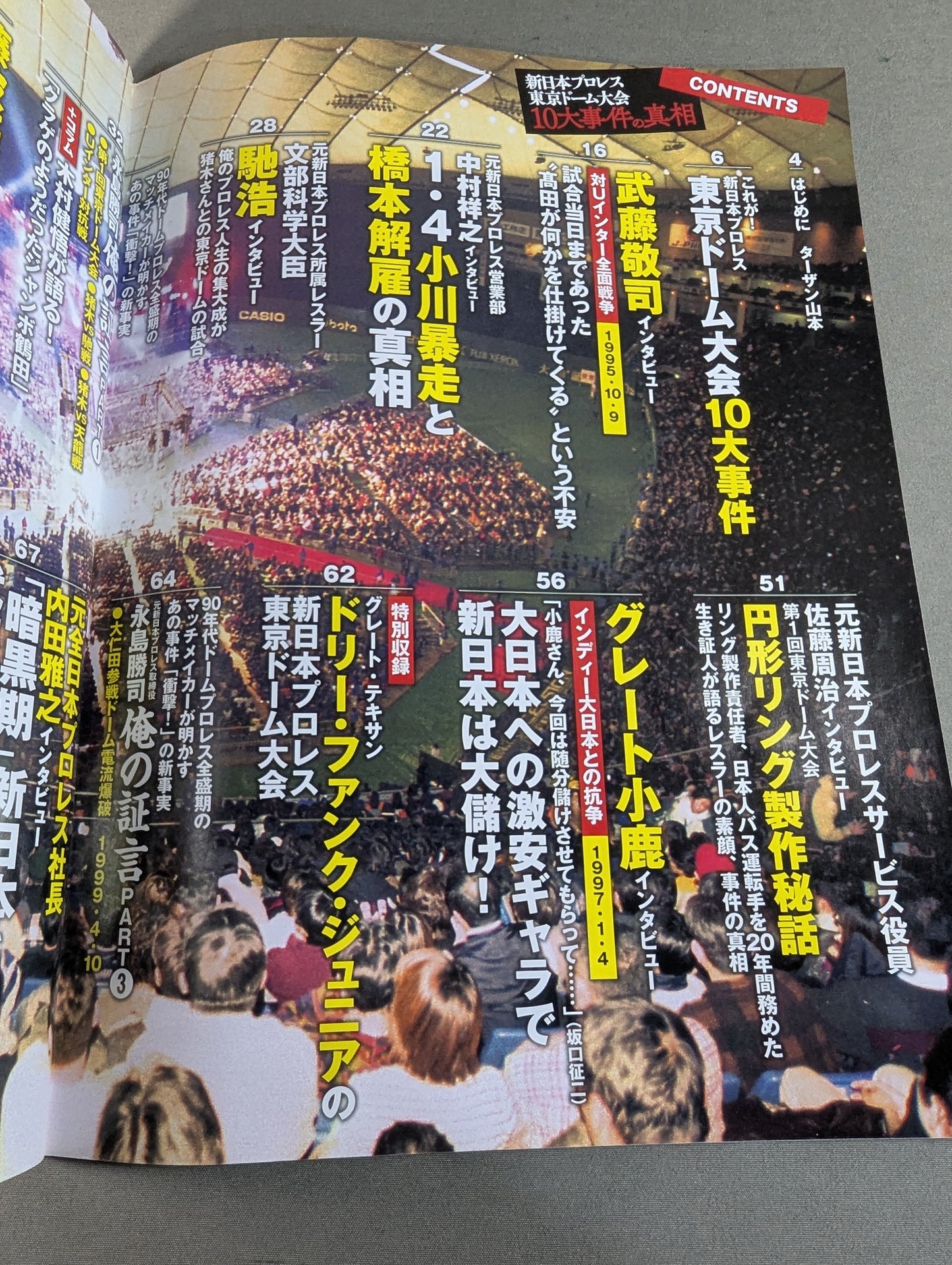 別冊宝島2419 新日本プロレス 東京ドーム大会 10大事件の真相