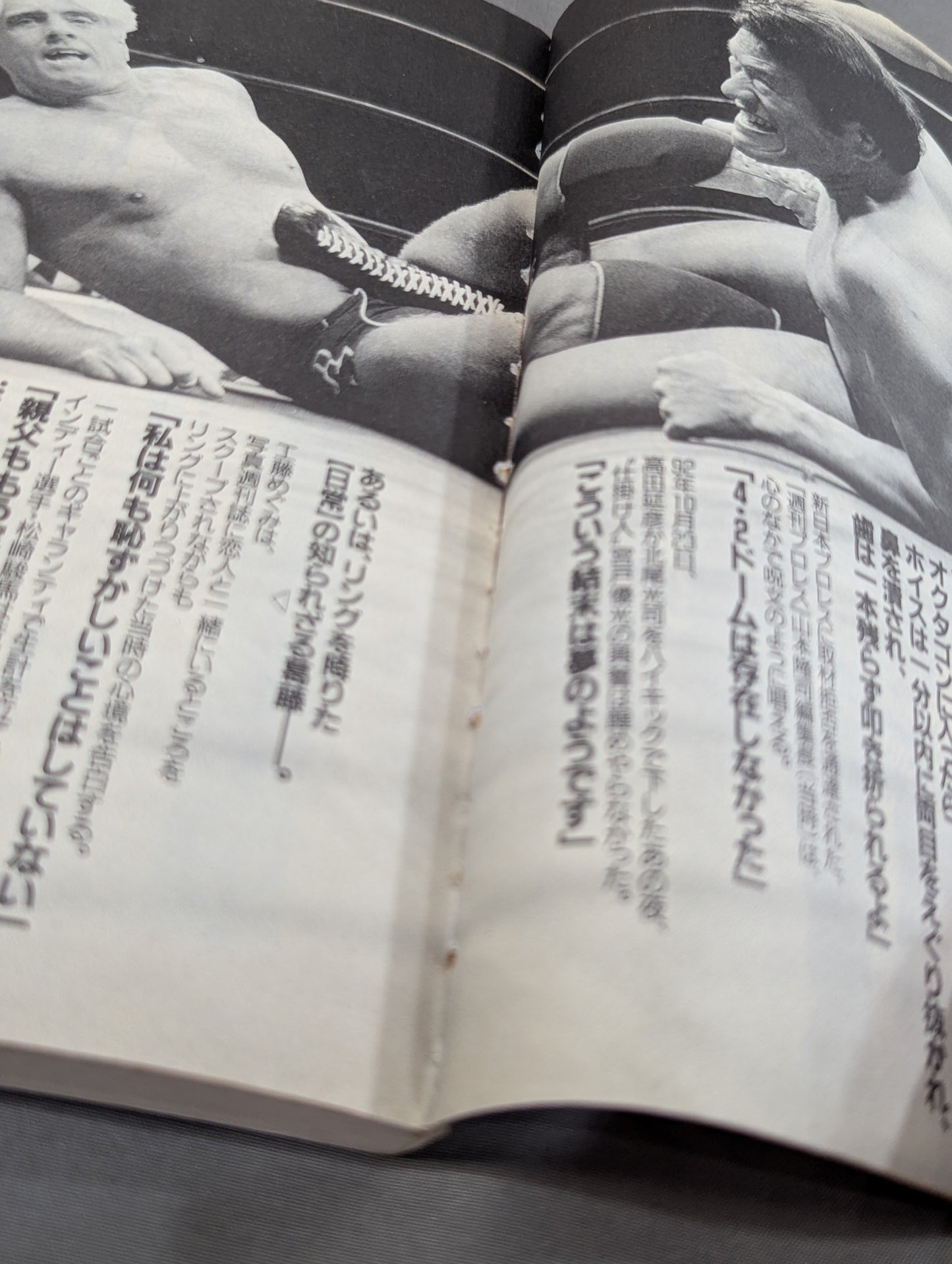 別冊宝島274 プロレス謎読本 リングのタブーを解き明かせ!